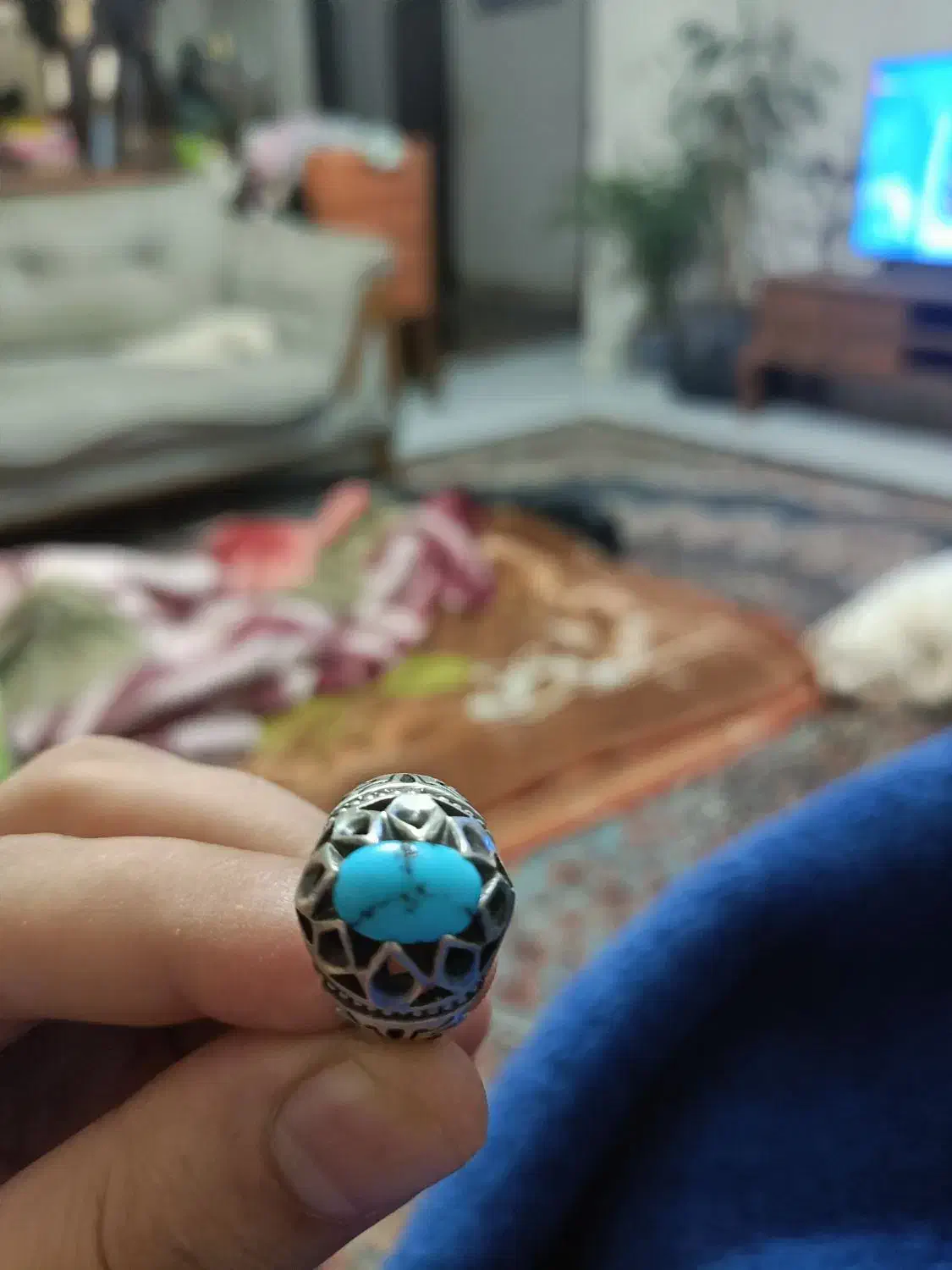 نقره فیروزه|جواهرات|مشهد, هفت تیر (نه دره)|دیوار