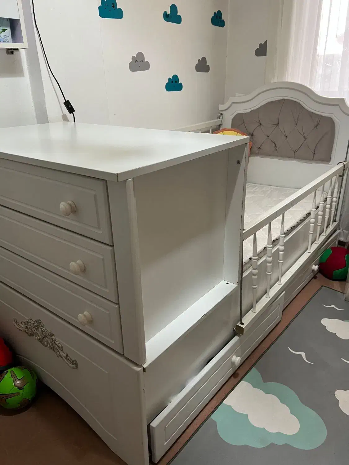 تخت کودک نوجوان|تخت و صندلی بچه|رشت, پیرکلاچای|دیوار