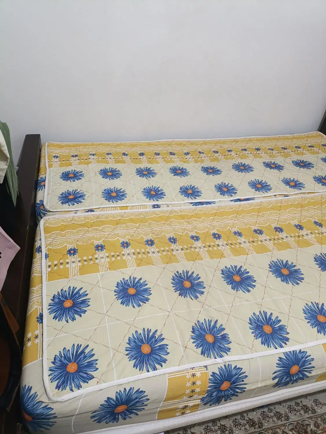 تخت خواب با تشک خوش خواب|تخت و سرویس خواب|خوی, |دیوار