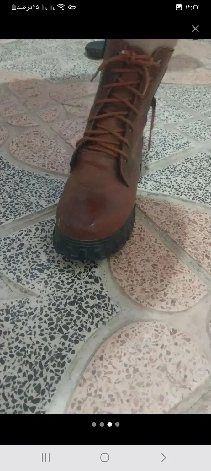 نیم بوت سایز ۴۰ به ۴۱ هم میخوره|کیف، کفش، کمربند|بروجرد, |دیوار