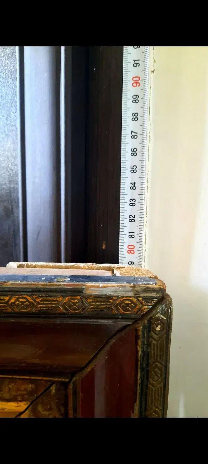 آینه سنگی عتیقه رضا شاهی|آینه|تهران, چوب تراش|دیوار