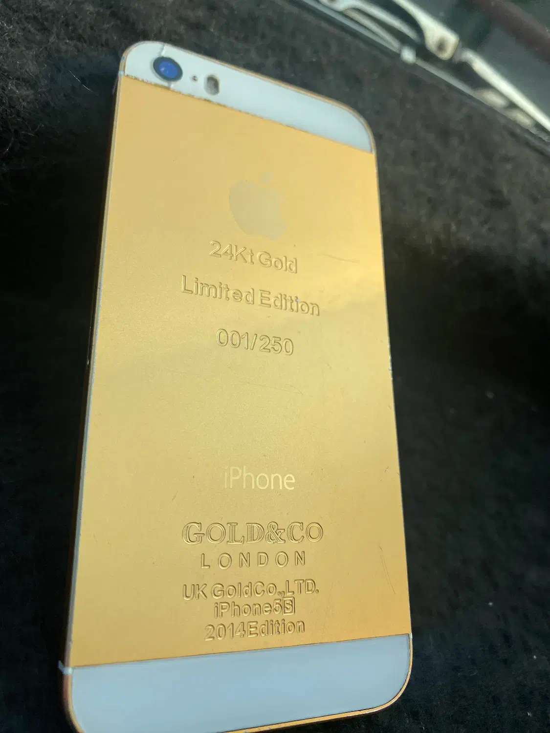 ایفون ۵اس گلد۲۴ عیار|موبایل|تهران, زعفرانیه|دیوار