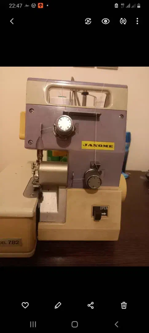 چرخ سردوز دوتا ژانویه اصل ژاپن|چرخ خیاطی و ریسندگی|تهران, شمس‌آباد|دیوار