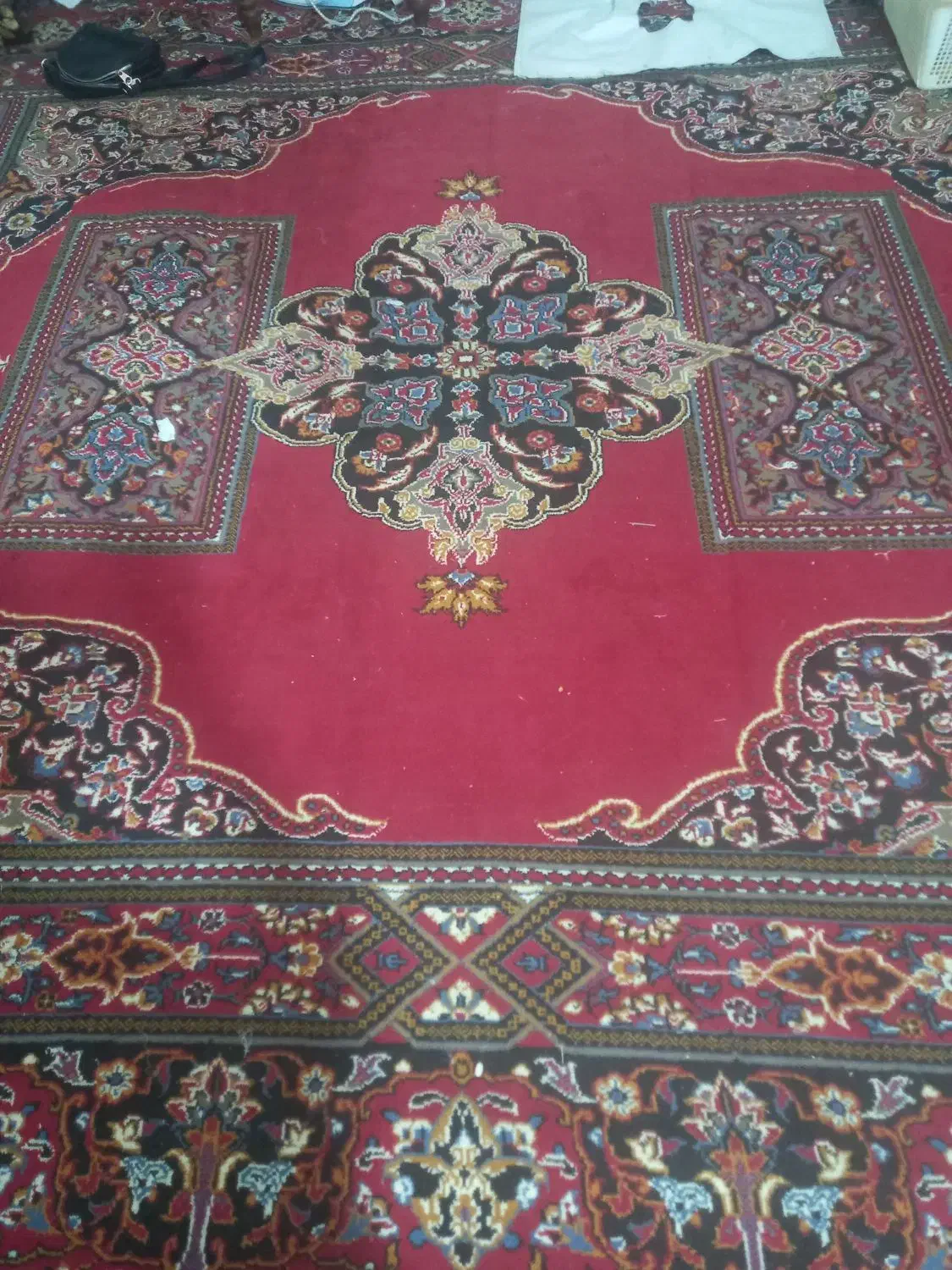 دو عدد قالی|فرش|نجف‌آباد, گلدشت|دیوار