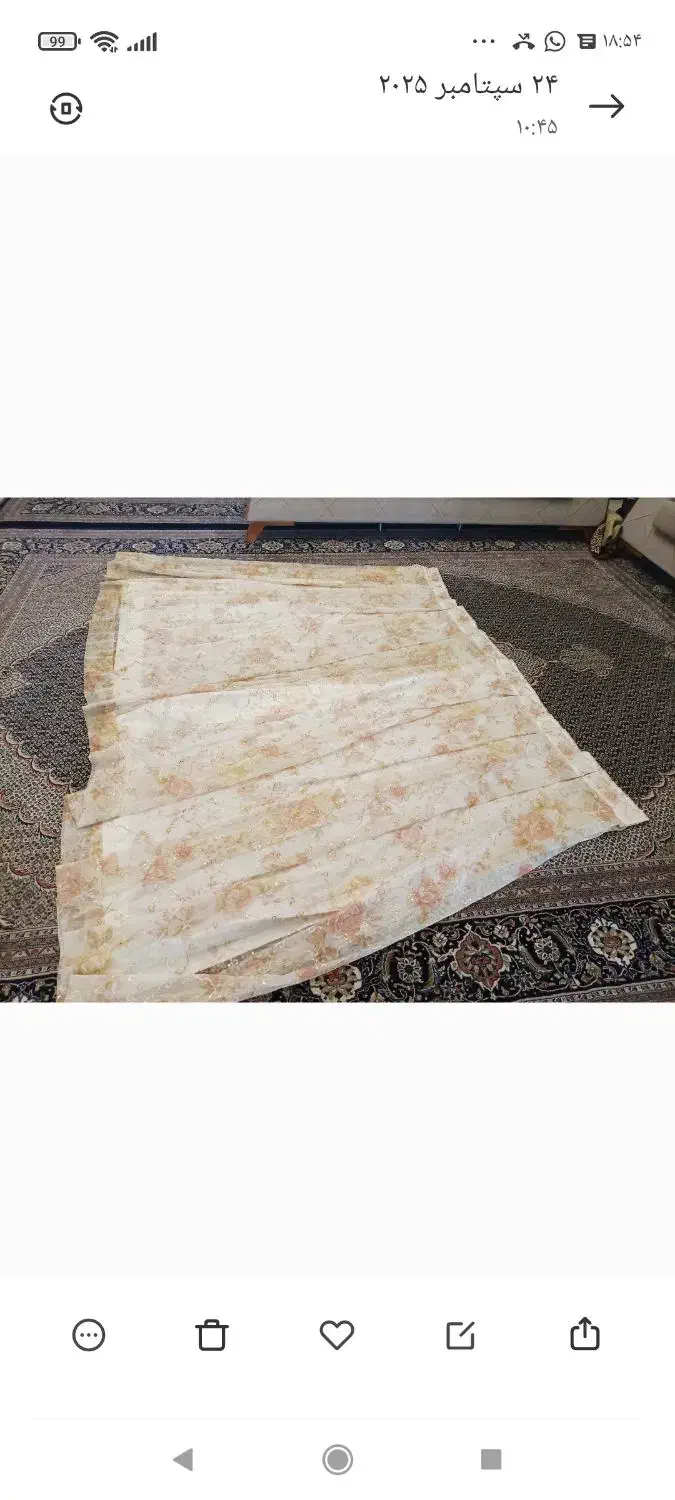 پرده ترک کاملا نوو|پرده، رانر، رومیزی|تهران, آذری|دیوار