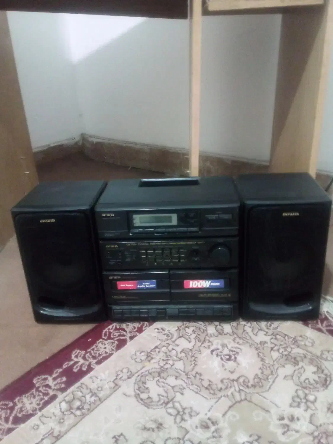 ضبط صوت دو کاست دیجیتال قدیمی و ژاپنی اصل آیوا|کلکسیون اشیاء عتیقه|اصفهان, دنارت|دیوار