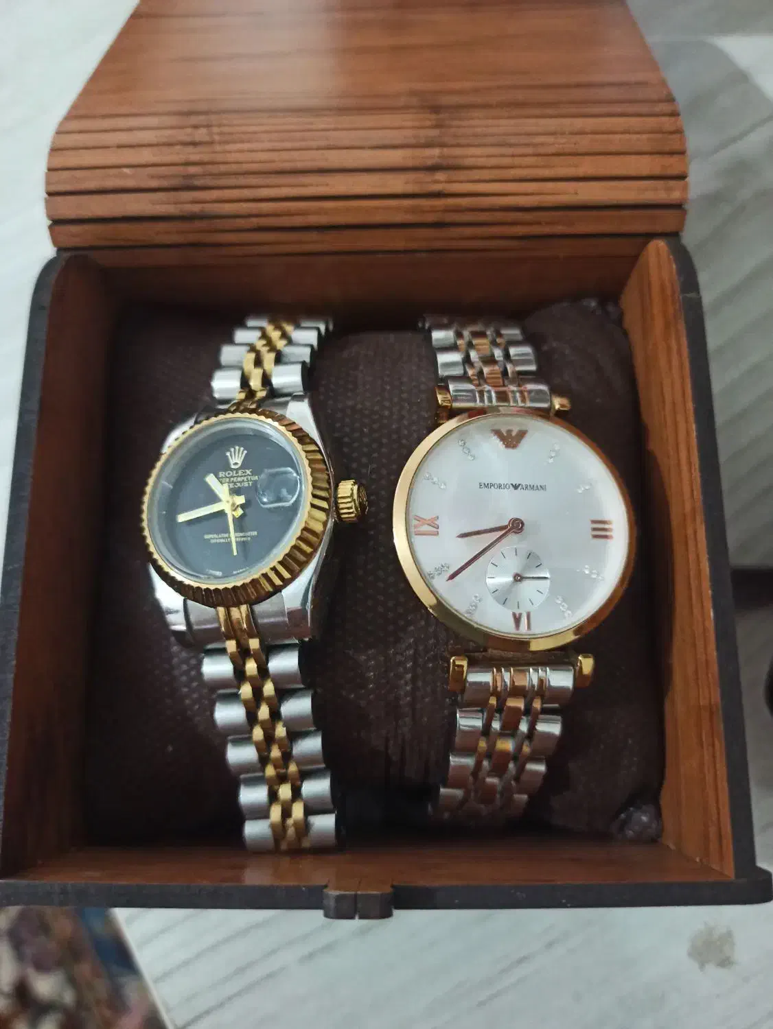 ساعت رولکس وامپریوارمانی اصل|ساعت|سرپل ذهاب, |دیوار