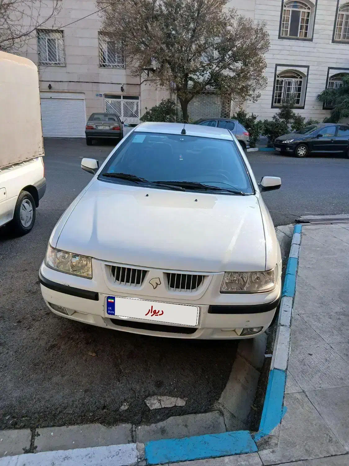 سمند سفید LX ۹۶|خودرو سواری و وانت|تهران, گلستان (شهرک راه آهن)|دیوار