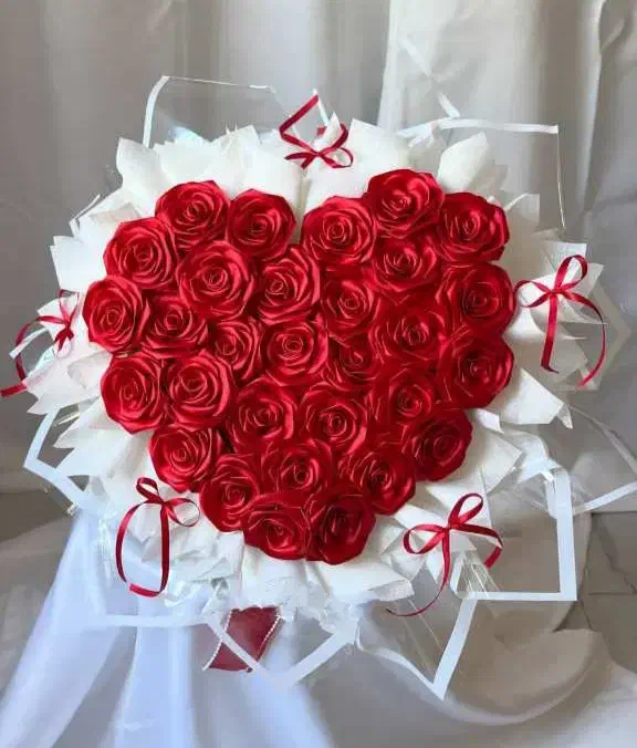 دسته گل رنگارنگ کادویی، گل روبانی فانتزی با عروسک|اسباب‌‌بازی|اردبیل, |دیوار