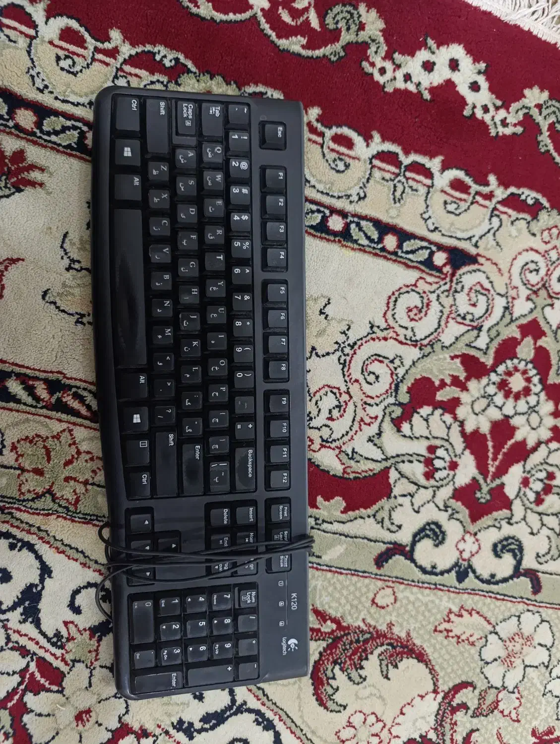 کیبورد k120|کنسول، بازی ویدئویی و آنلاین|اهواز, کوی فرهنگیان ۲|دیوار