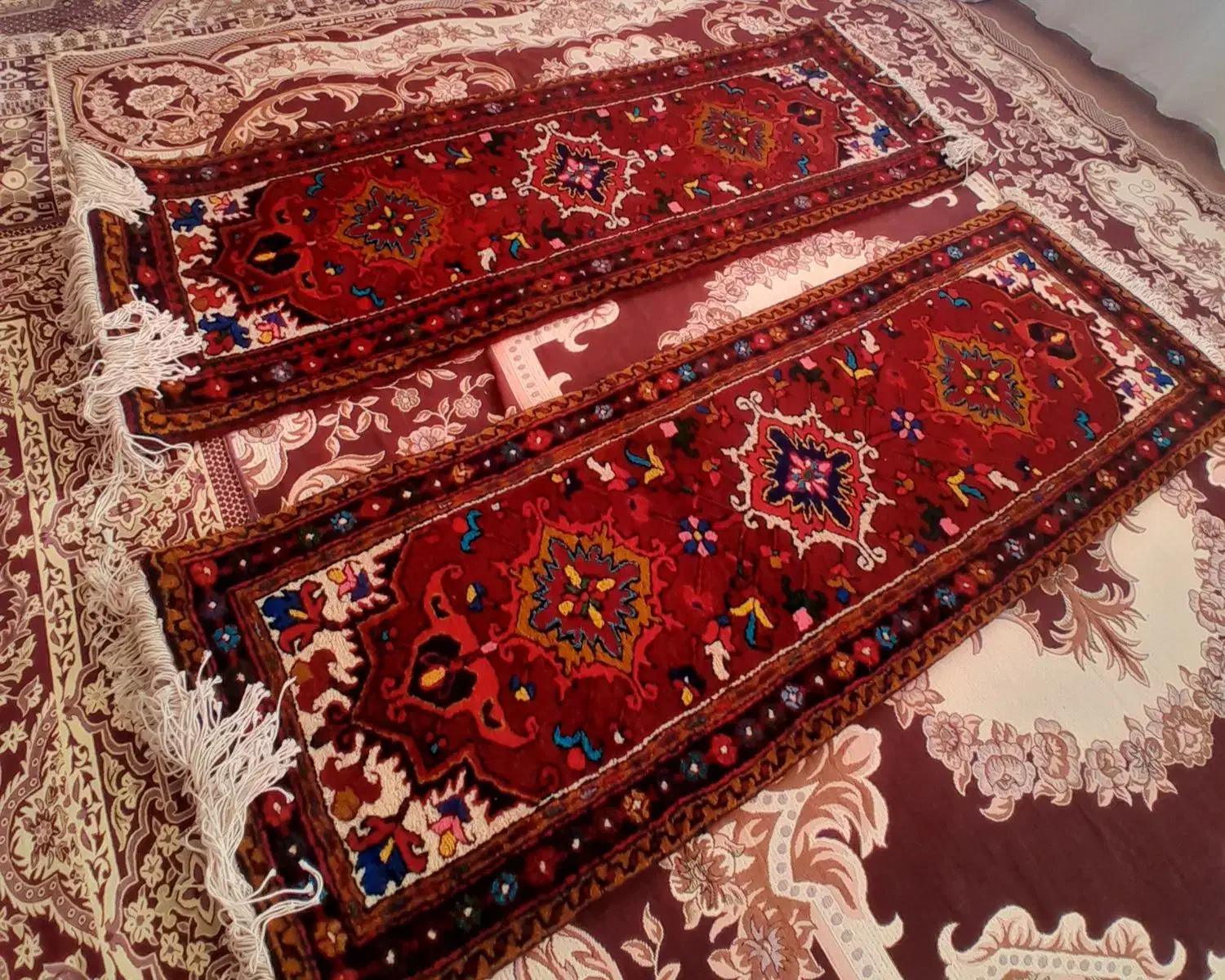 ۲ عدد فرش|فرش|اهر, |دیوار