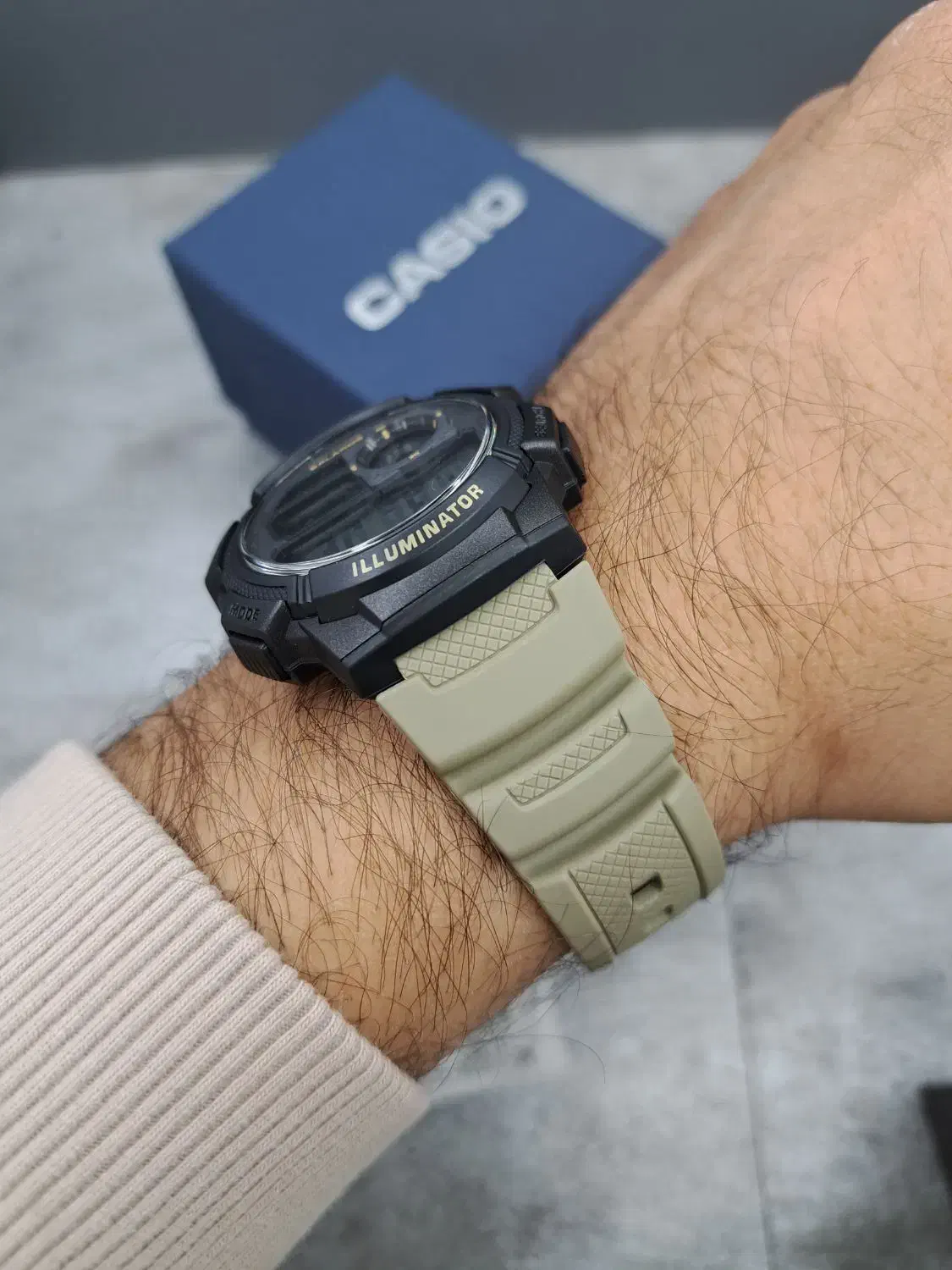 کاسیو اورجینال جهان نما گرد ترکیب رنگ فوق العاده|ساعت|اصفهان, قائمیه|دیوار