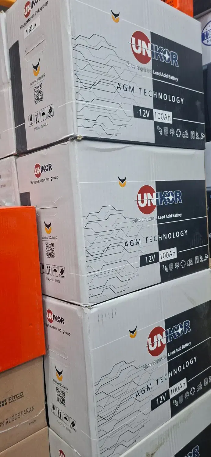 باطری 100 آمپر یو پی اس با 18 ماه گارانتی جشواره|قطعات و لوازم جانبی رایانه|مشهد, هفده شهریور|دیوار