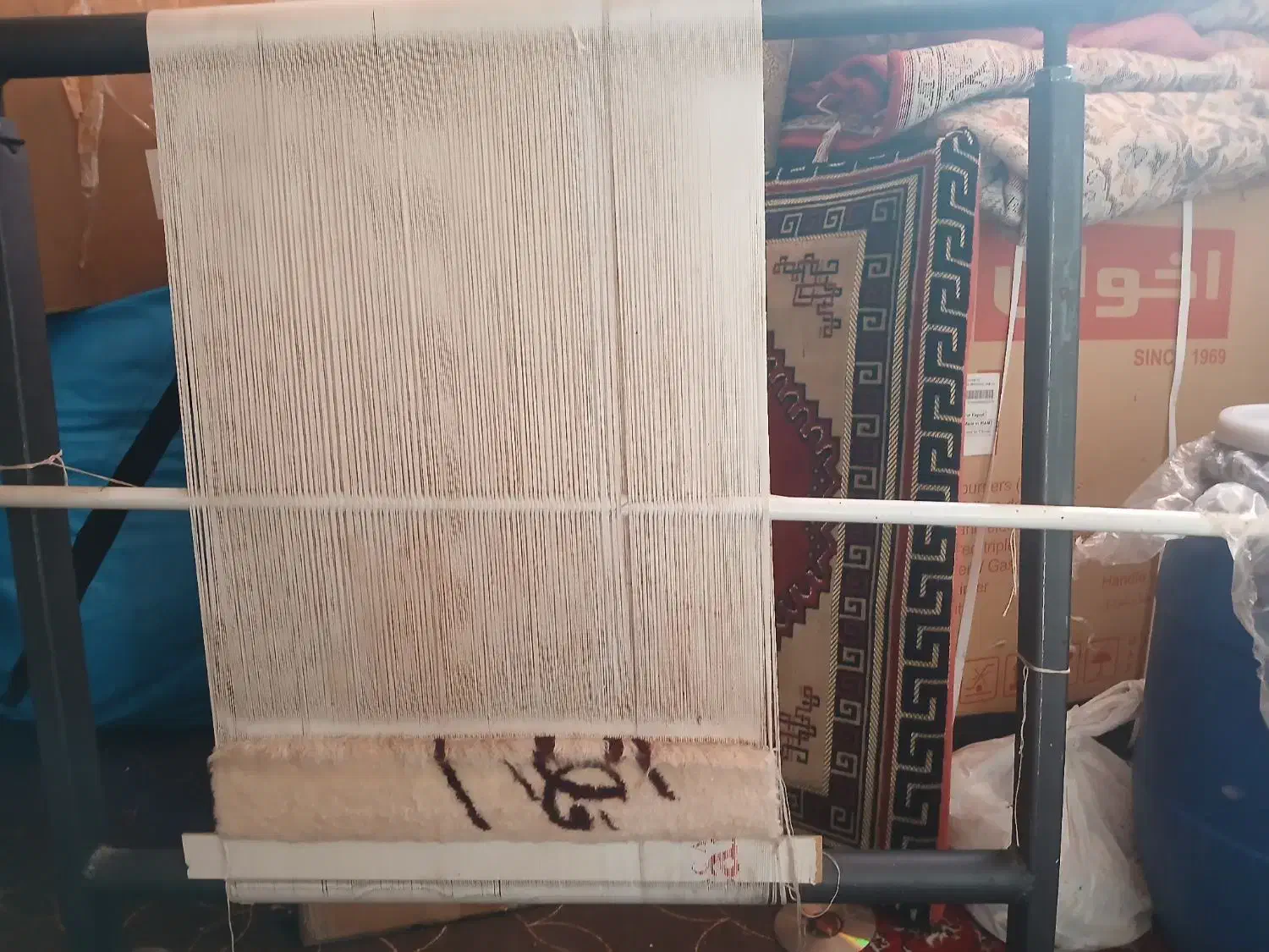 دار قالی با تمامی وسایل|تابلو فرش|شیراز, حجت آباد|دیوار