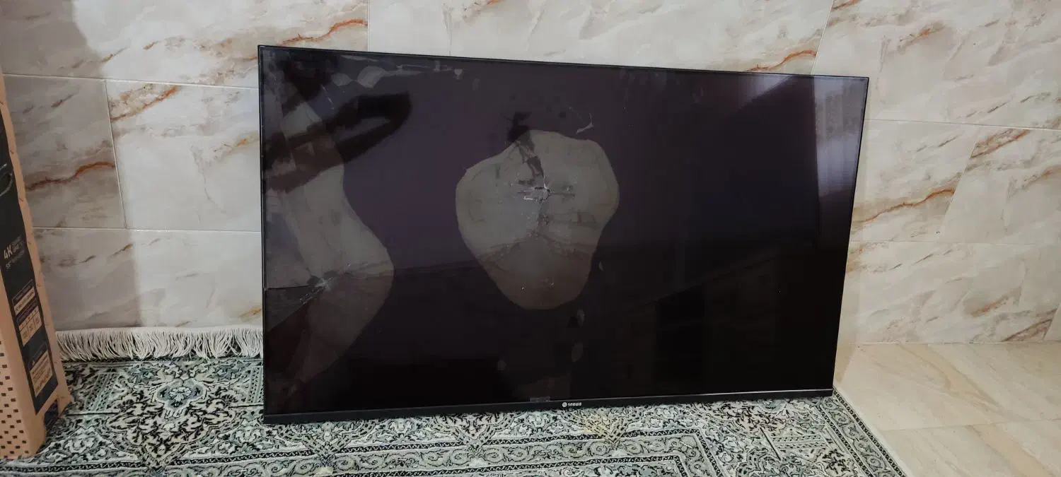 تلوزیون پنل شکسته|تلویزیون و پروژکتور|اقبالیه, |دیوار