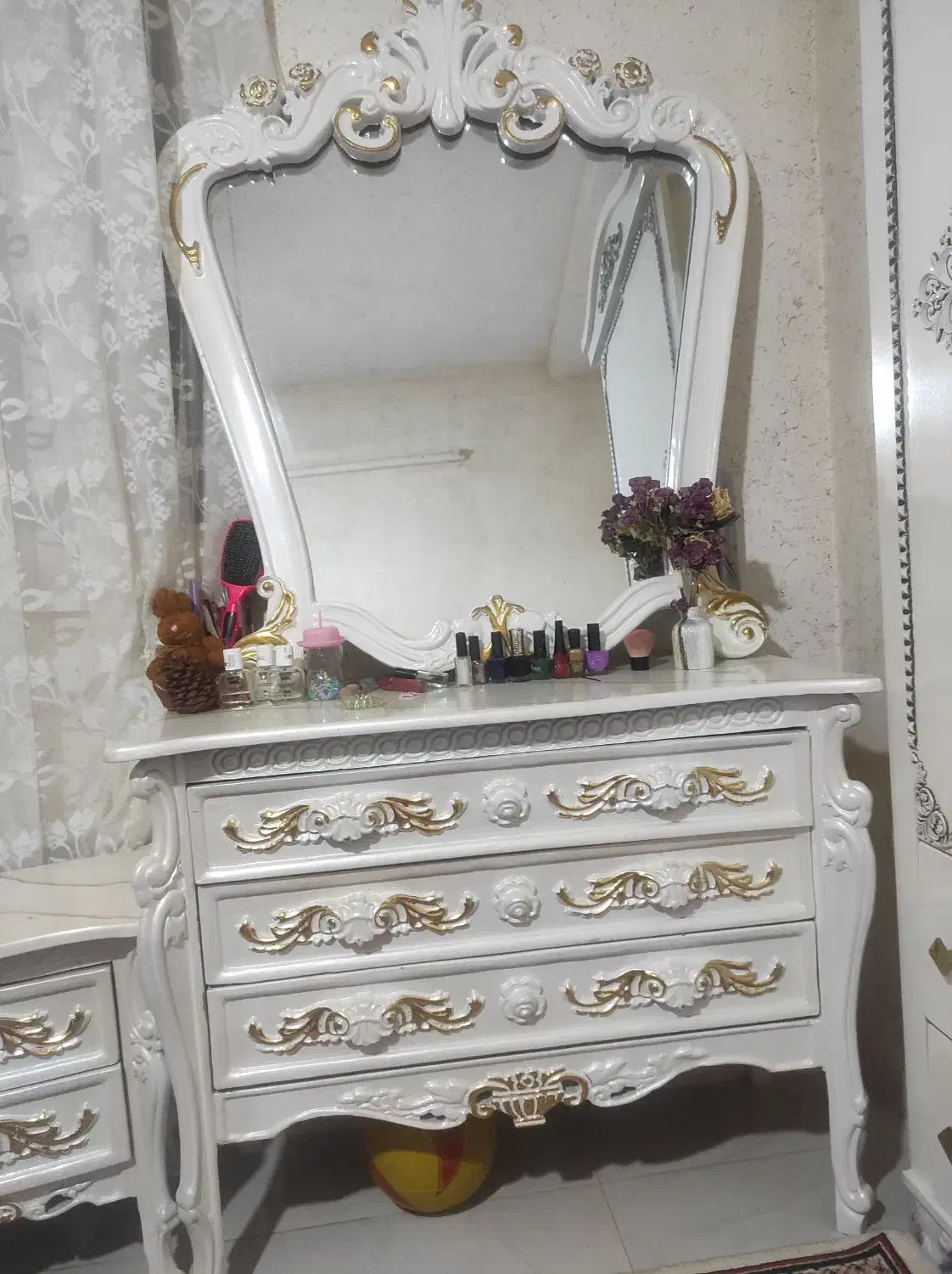 سرویس خت خواب چوبی ۲ نفره|تخت و سرویس خواب|اردبیل, |دیوار