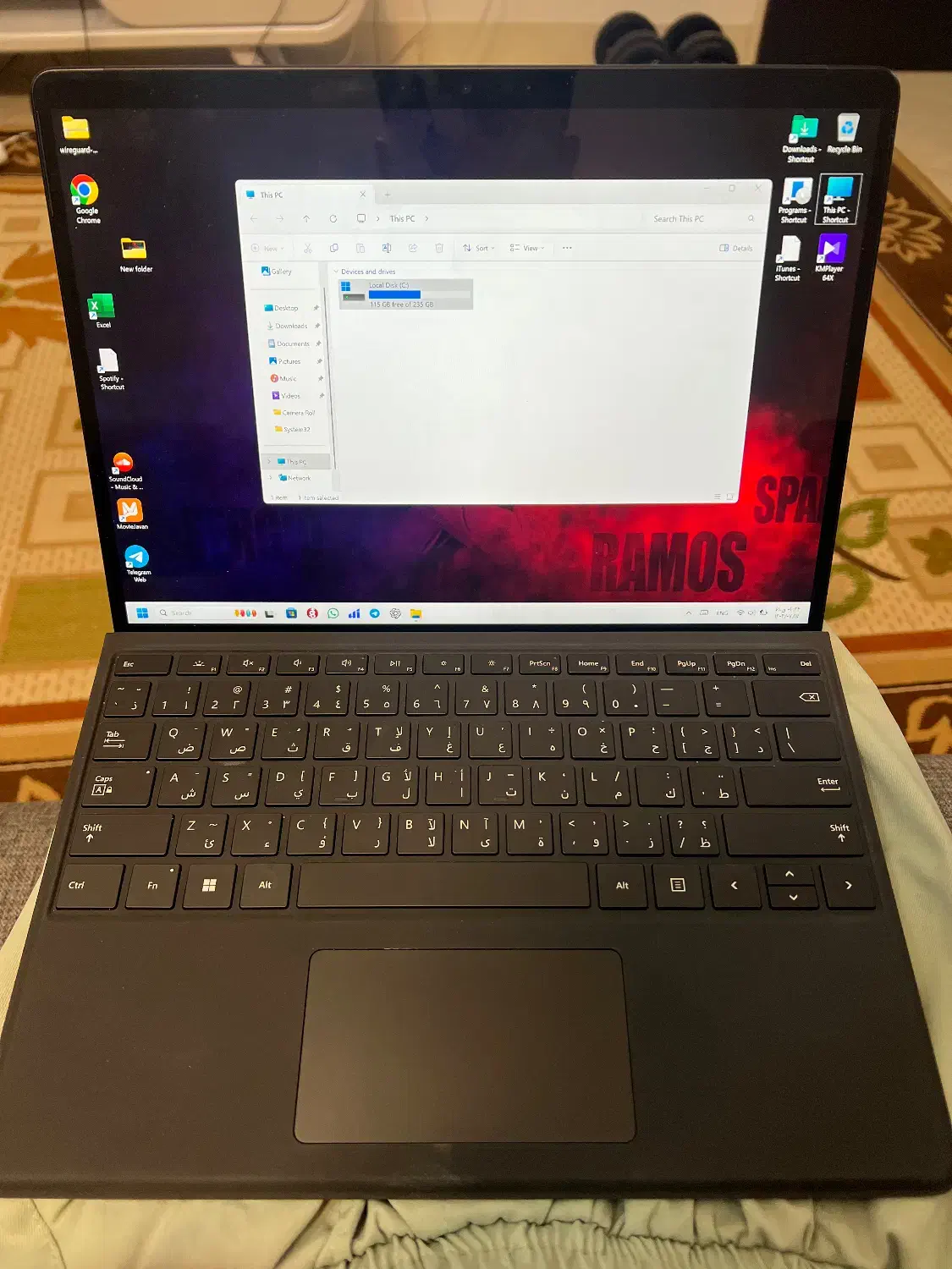 Surface pro 8 i7 256|رایانه همراه|تهران, ارامنه|دیوار