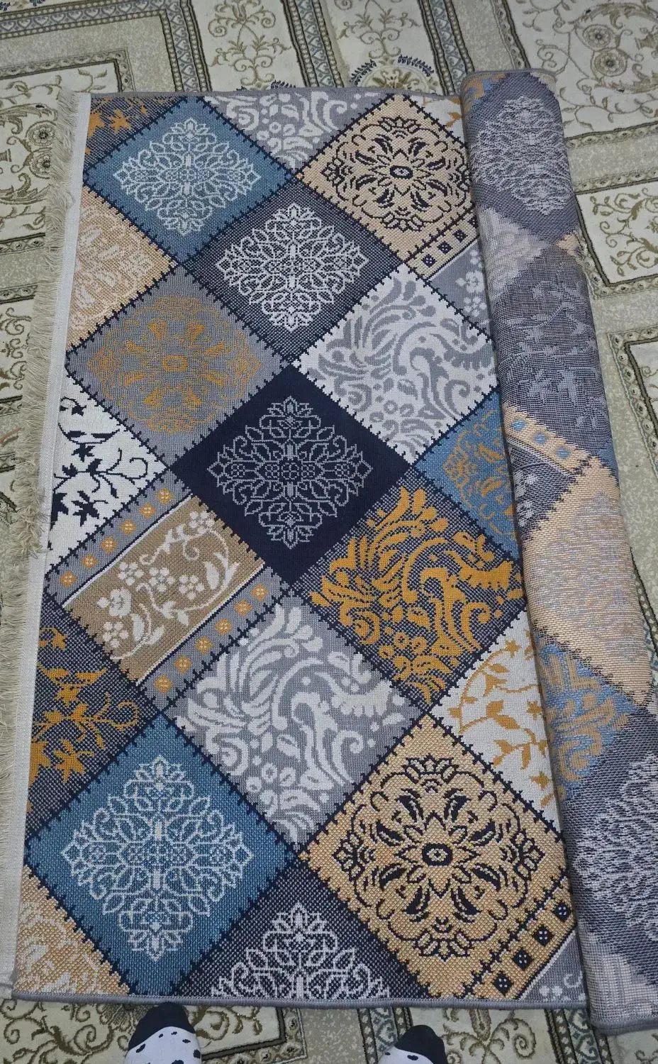 گلیم فرش|گلیم، جاجیم، گبه|شیراز, قدوسی غربی|دیوار