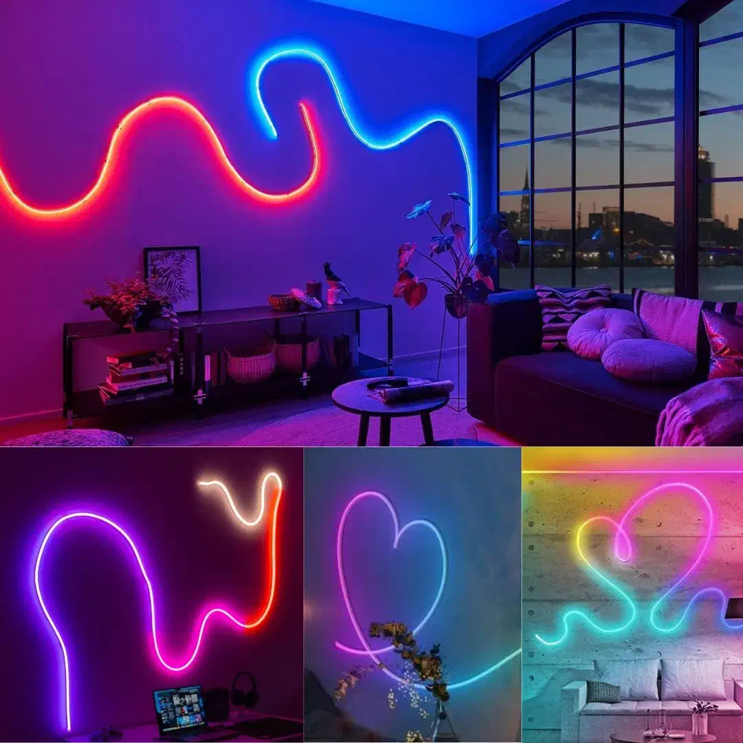 ریسه نئون فلکسی 12 و 220 ولت|ریسه و چراغ تزئینی|نجفآباد, هفده شهریور|دیوار