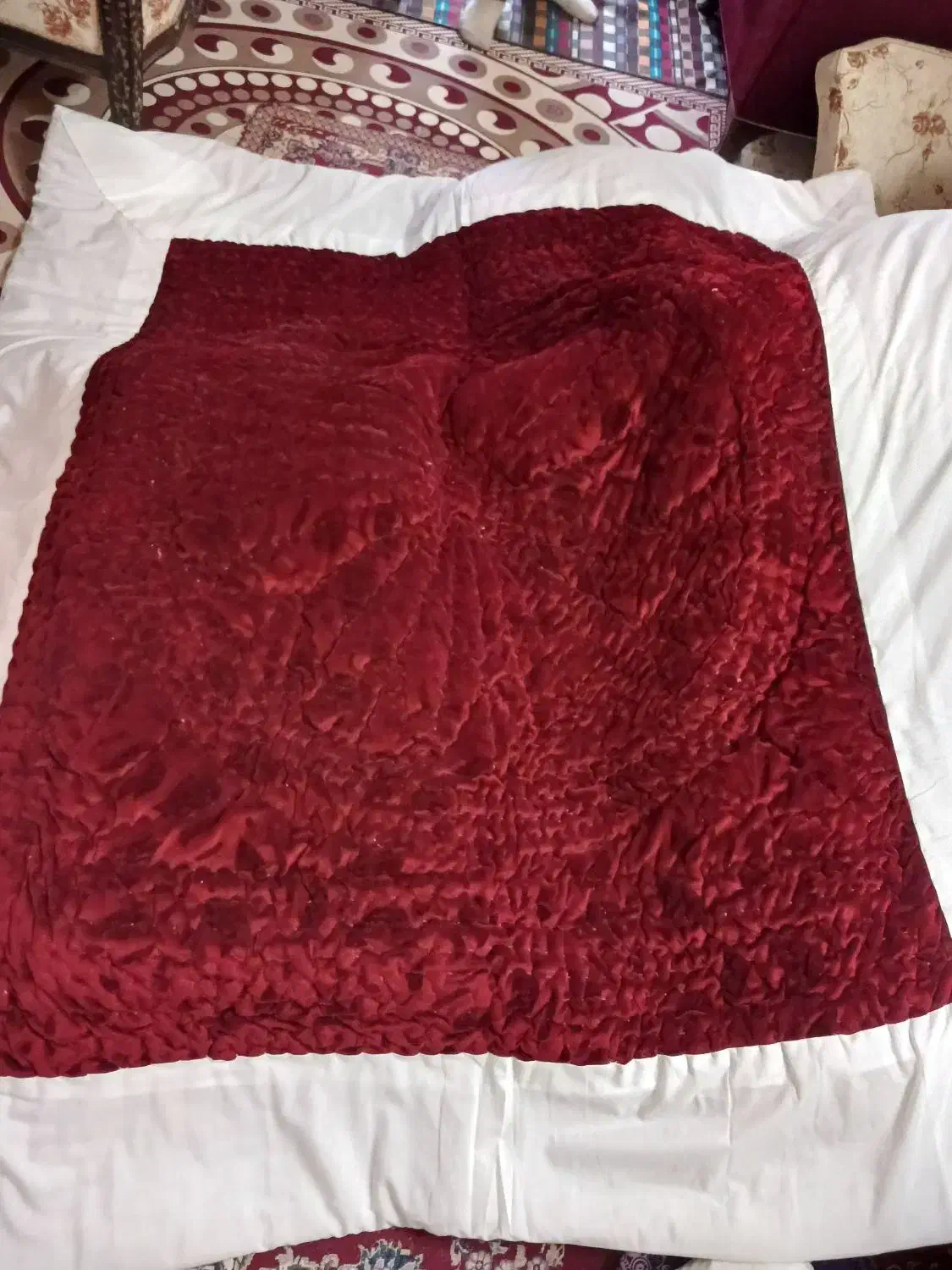 لحاف مخمل نو|رختخواب، بالش، پتو|برخوار, |دیوار