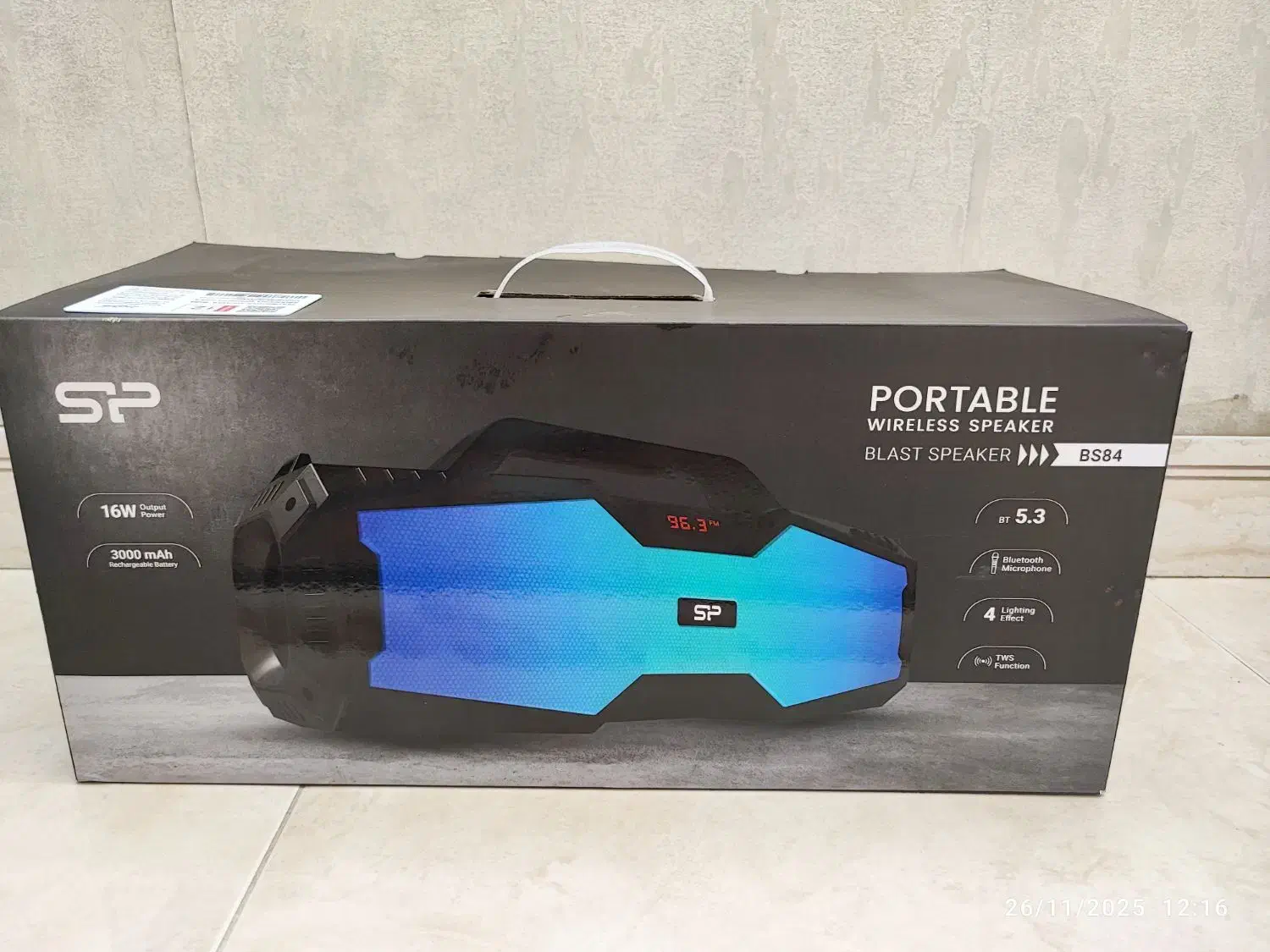 اسپیکر بلوتوثی قابل حمل سلیکون پاور(BS 84)|پخشکننده همراه|تهران, یافت آباد جنوبی|دیوار