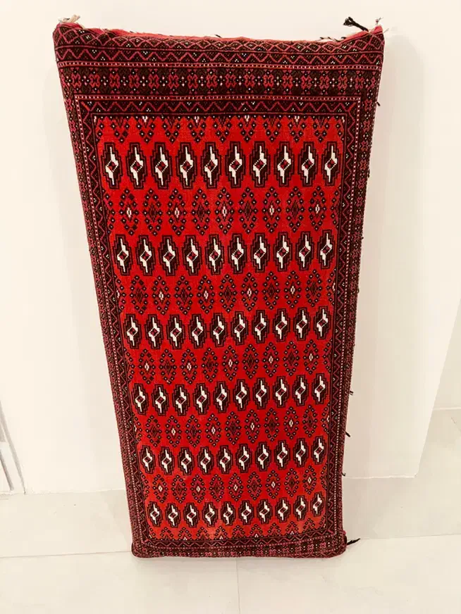 یک جفت پشتی ماشینی طرح ترکمن سایزبزرگ|پشتی|مشهد, موسوی قوچانی|دیوار