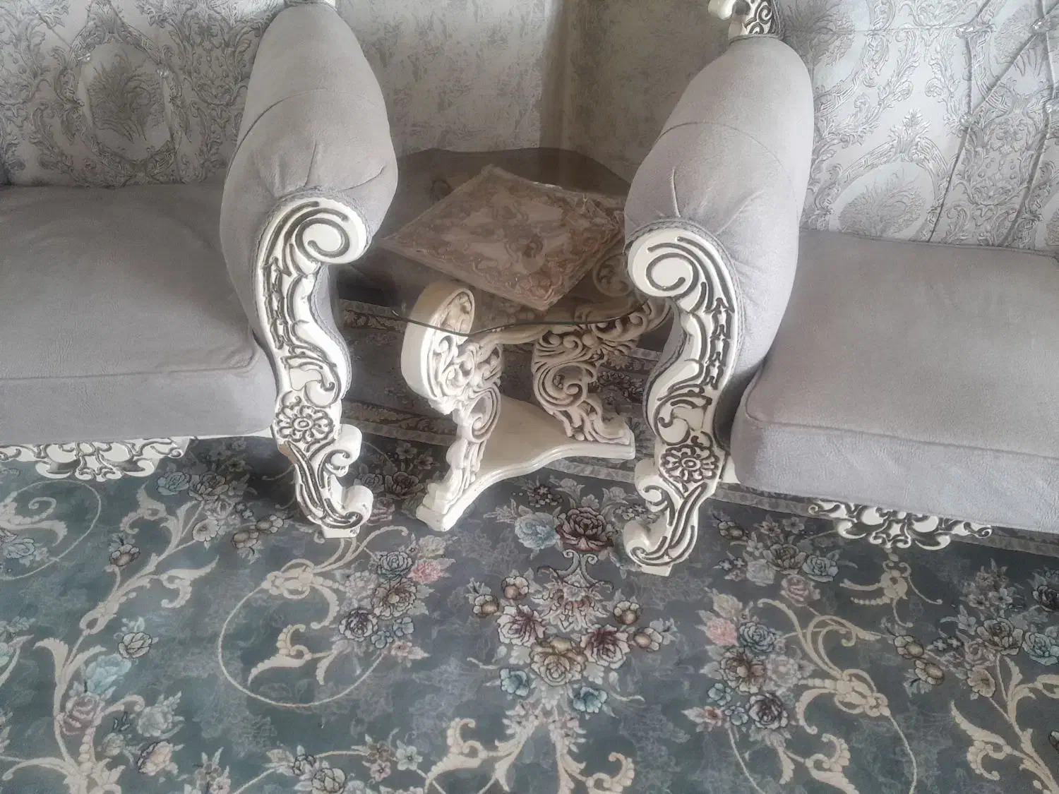 دودست میز جلو مبل|مبلمان خانگی و میز عسلی|برخوار, |دیوار