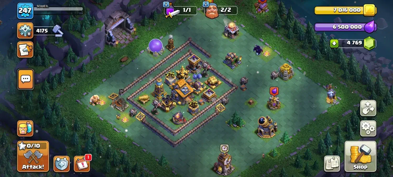 اکانت کلش اف کلنز|کنسول، بازی ویدئویی و آنلاین|بانه, |دیوار