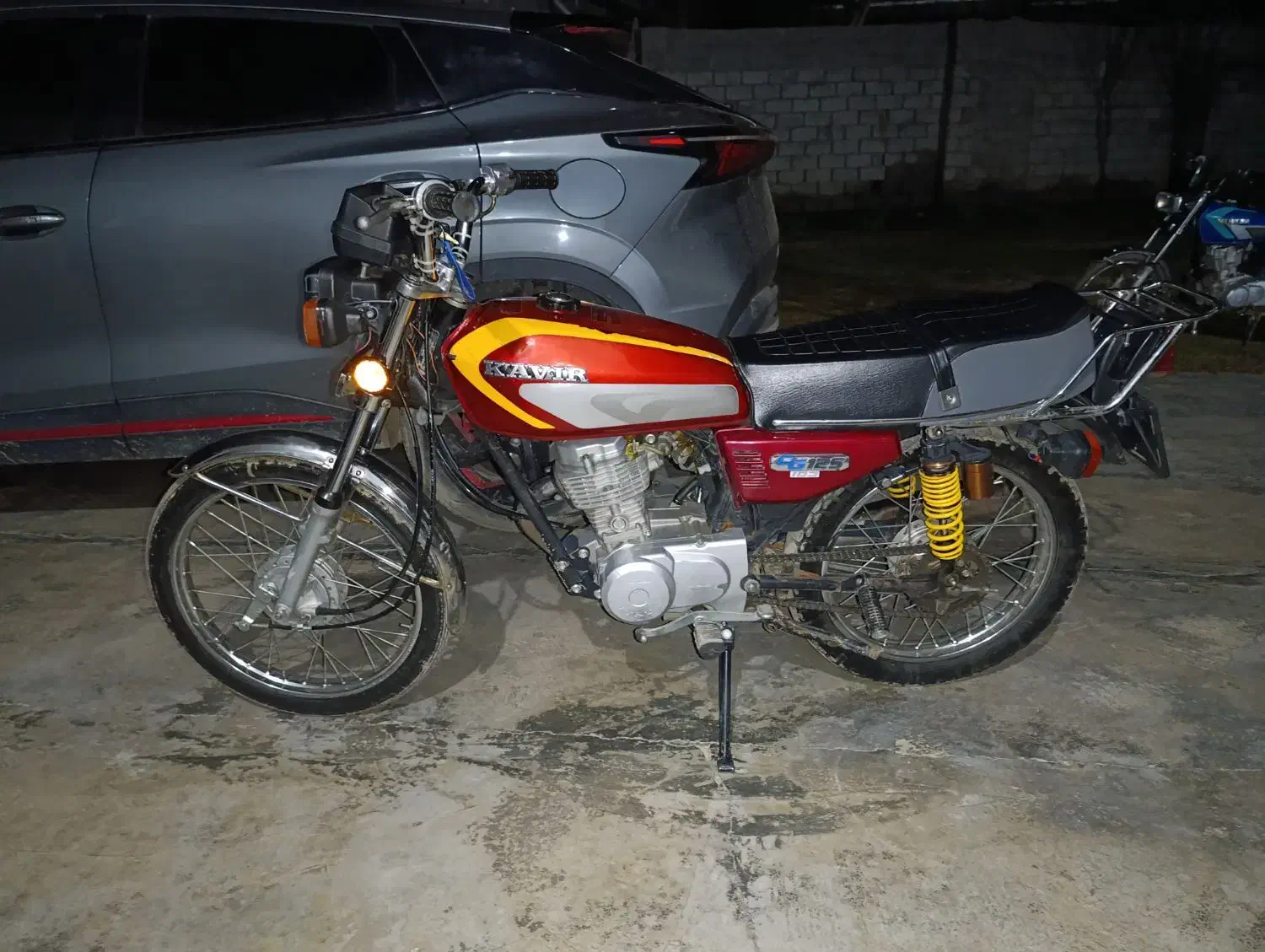 موتور کویر|موتورسیکلت|گنبد کاووس, |دیوار