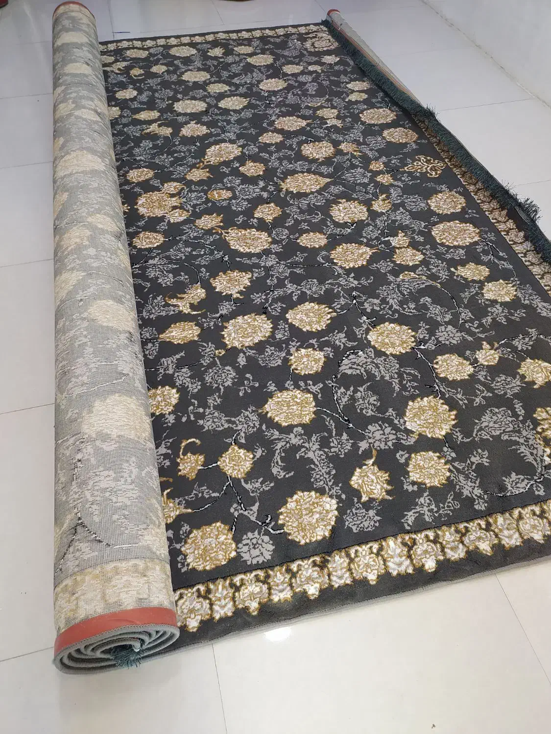 یک تخته فرش 9متری 440شانه،آکبند|فرش|نهاوند, |دیوار