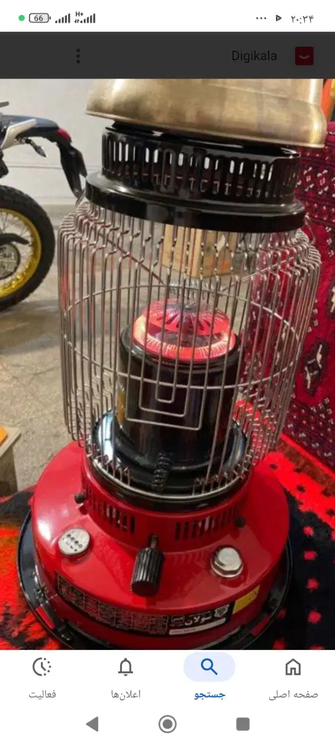 بخاری نفتی کم کار کرده|بخاری، هیتر، شومینه|بندر کنگان, |دیوار