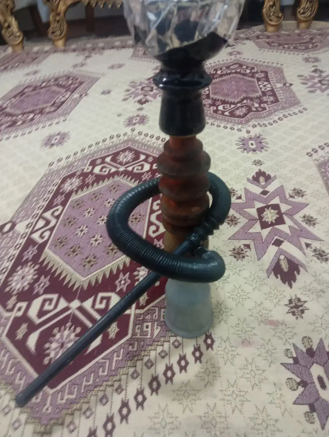 قلیان تنه چوبی|زیورآلات و اکسسوری|نظرآباد, رسالت|دیوار