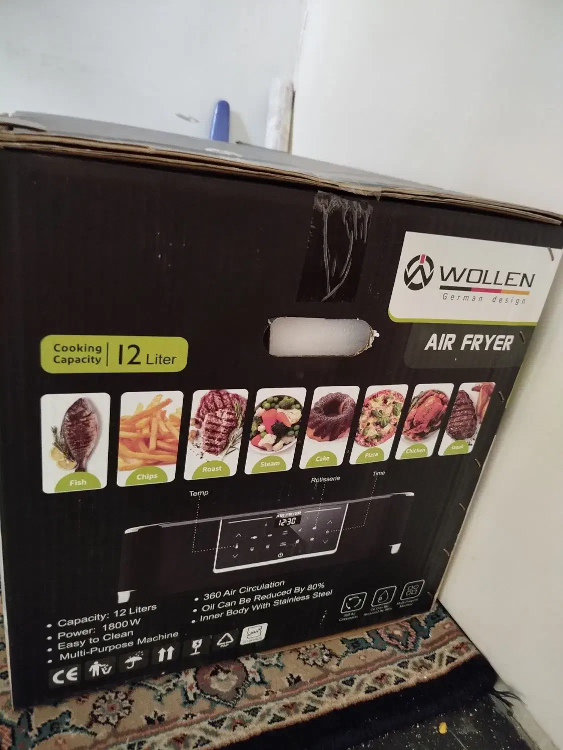 هوا پز سرخ کن وولن|اجاق گاز و لوازم برقی پخت‌وپز|ارومیه, |دیوار