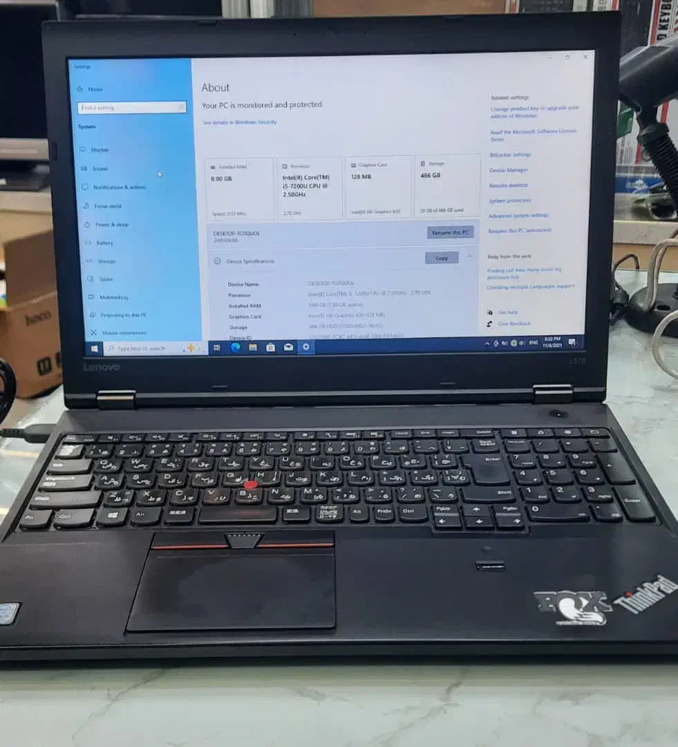 لپ تاپ لنوو در حد|رایانه همراه|تربت‌حیدریه, میدان مرکزی|دیوار