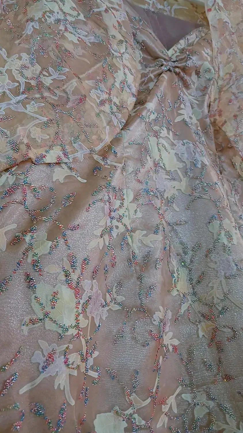 لباس مجلسی گل‌بهی|لباس|باغ بهادران, |دیوار