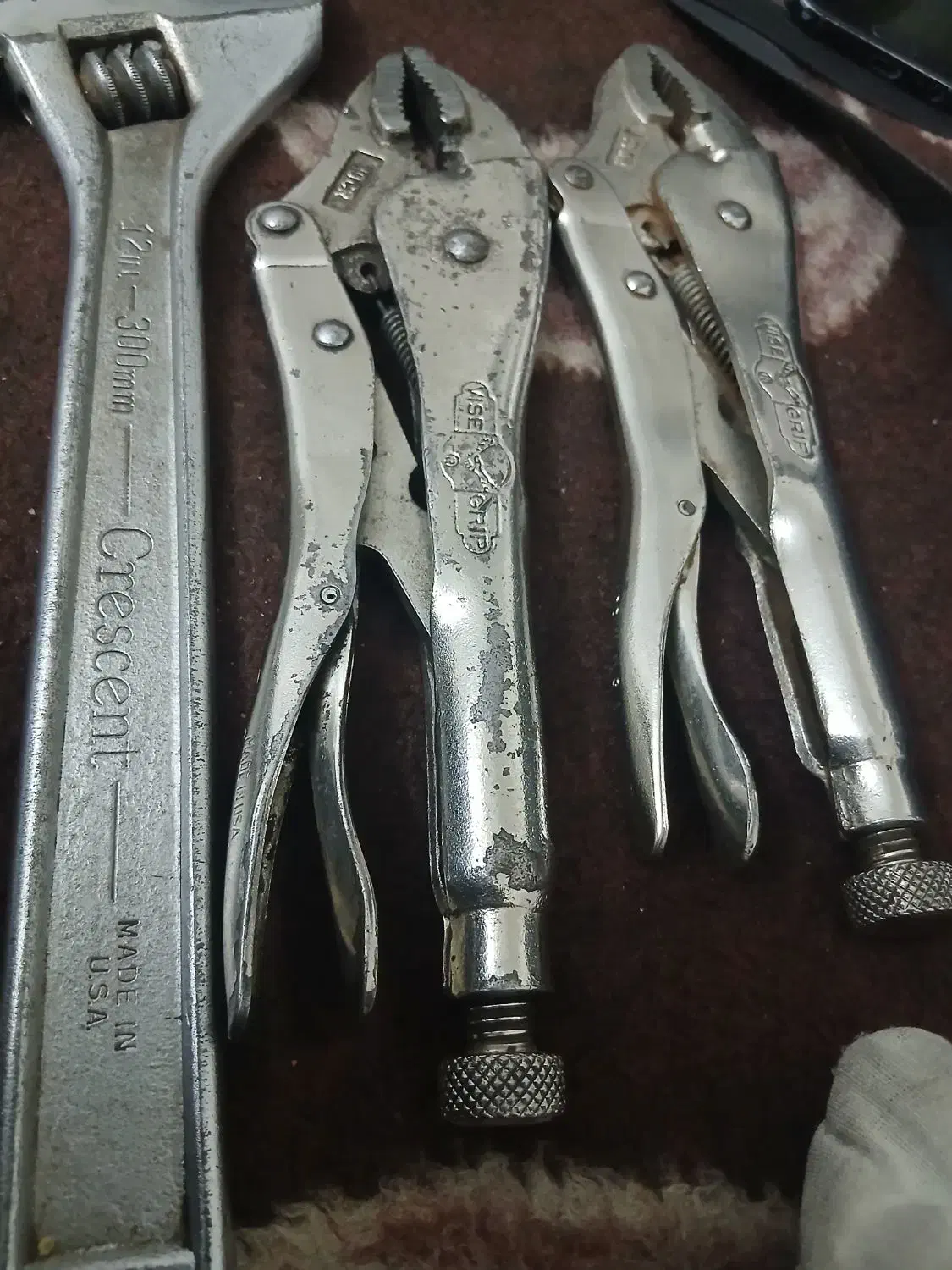 انبر قفلی آچار فرانسه آمریکایی USA کلکسیونی|ابزارآلات|تهران, یاخجی آباد|دیوار