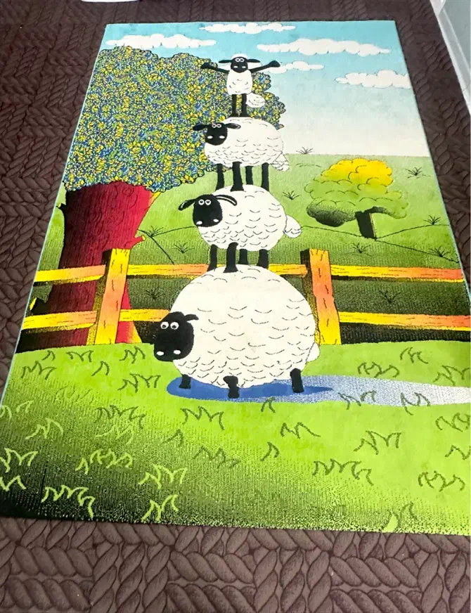 فرش اتاق کودک|فرش|جم, |دیوار