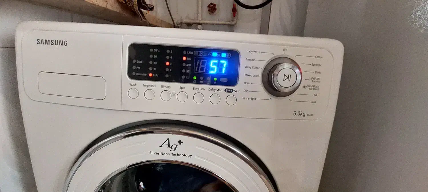 لباسشویی ۶ کیلویی سامسونگ|ماشین لباسشویی و خشک‌کن لباس|قزوین, |دیوار