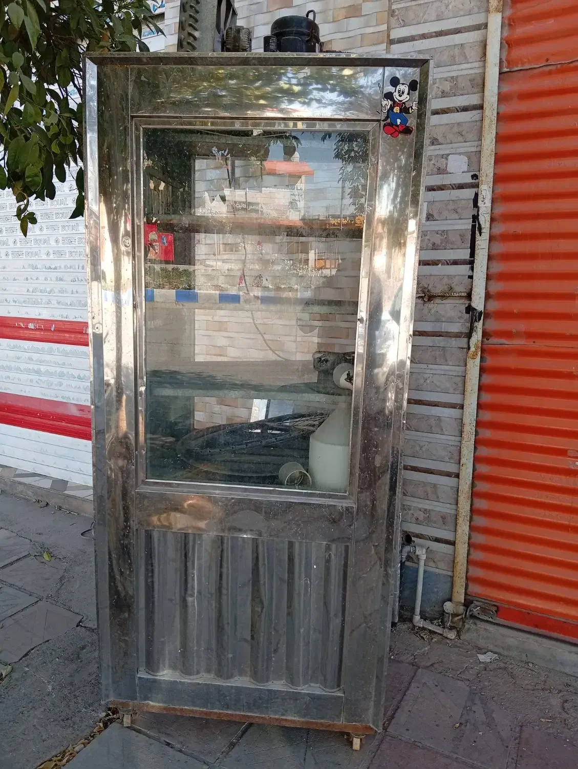 فروش آبگرم کن ویخچال ویترینی استیل در قلعه تل|یخچال و فریزر|باغ ملک, |دیوار