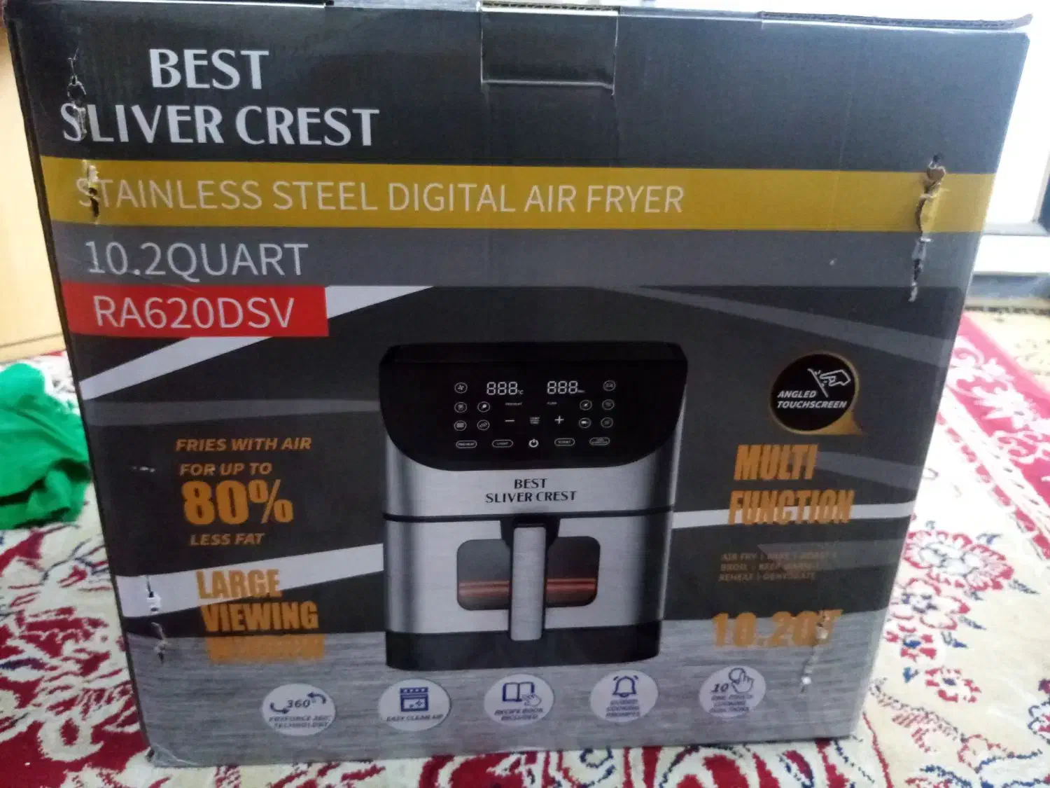 سرخ کن سیلور کرست|اجاق گاز و لوازم برقی پخت‌وپز|بهشهر, |دیوار