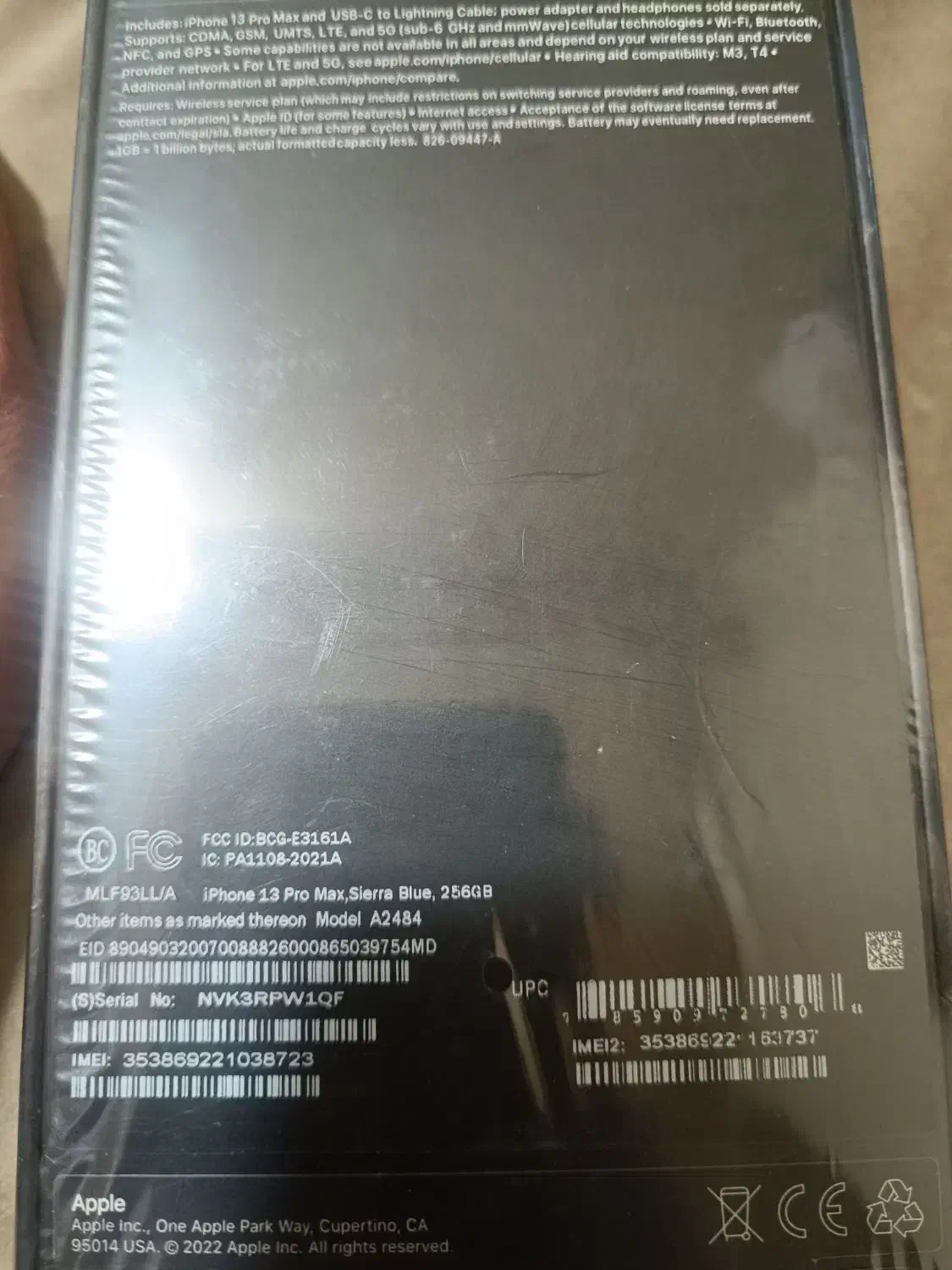 آیفن 13 پرومکسLL/A اصلی حافظه. 256پلم|موبایل|شیراز, سایت اداری|دیوار