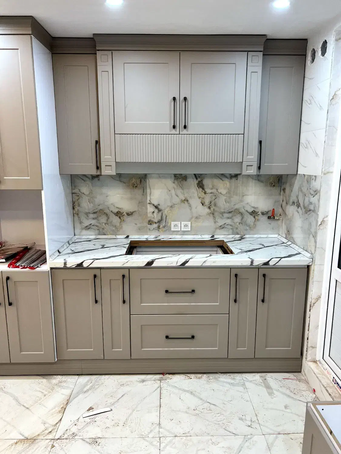 کابینت آماده و سفارشی|آب‌چکان و نظم‌دهنده ظروف|نسیم‌شهر, |دیوار