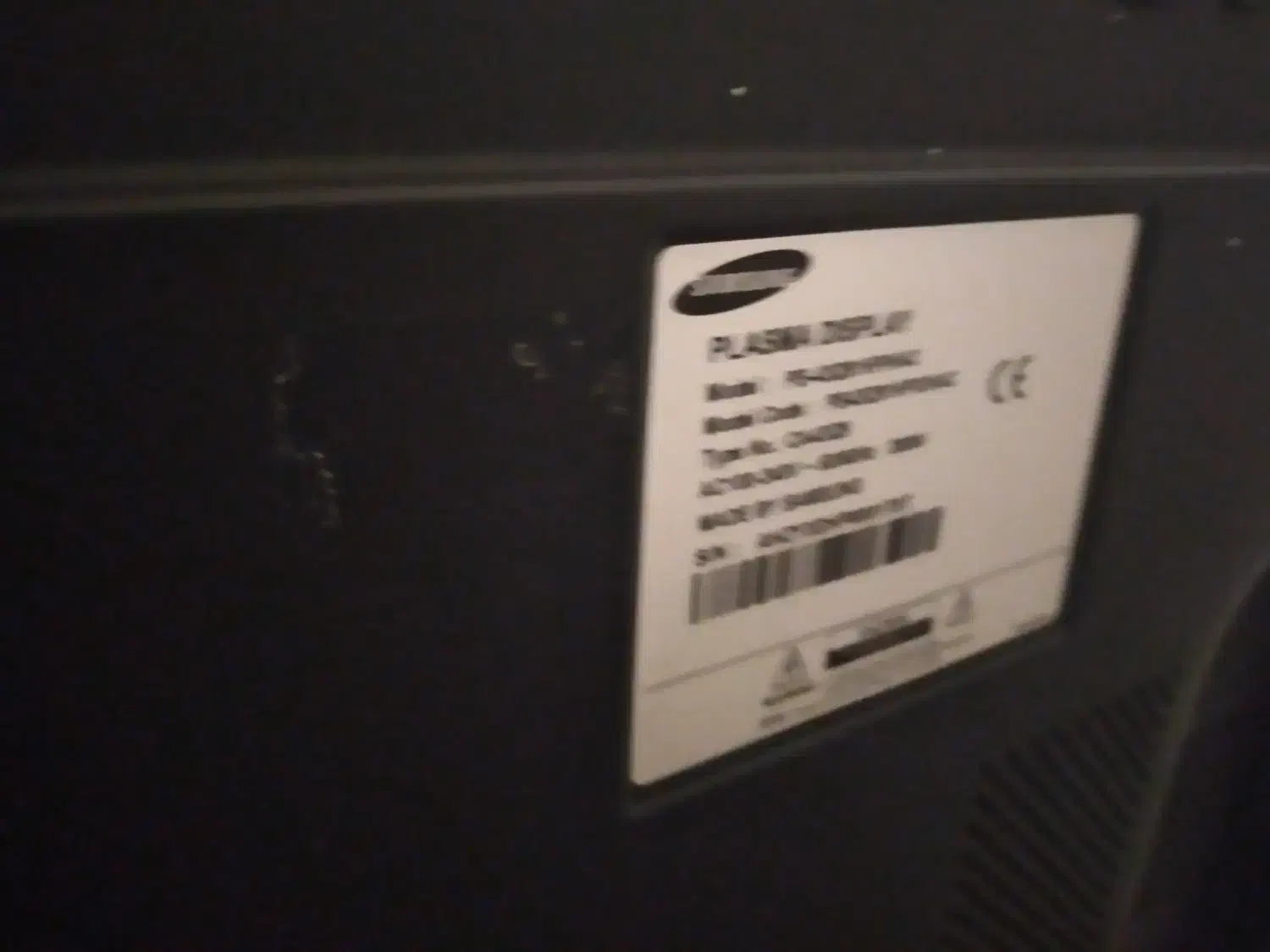 تلویزیون سامسونگ 42اینچ نیاز به تعمیر|تلویزیون و پروژکتور|رباطکریم, رباطکریم|دیوار