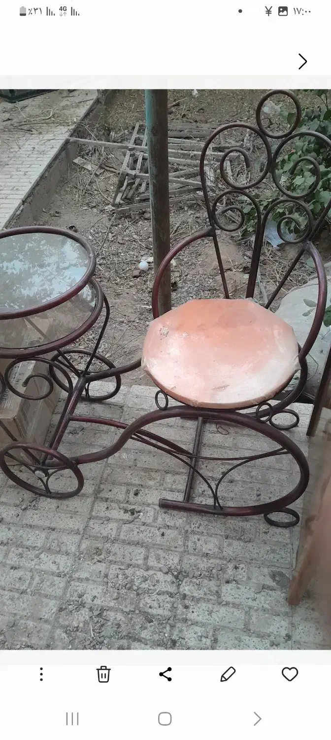 میز تلفن فرفوژه|میز تلفن|تاکستان, |دیوار