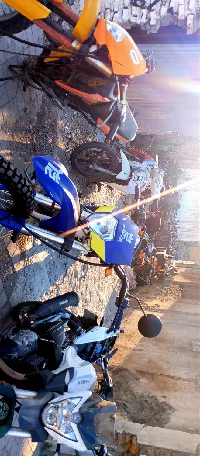 قبرستان موتور سیکلت|موتورسیکلت|ساری, |دیوار