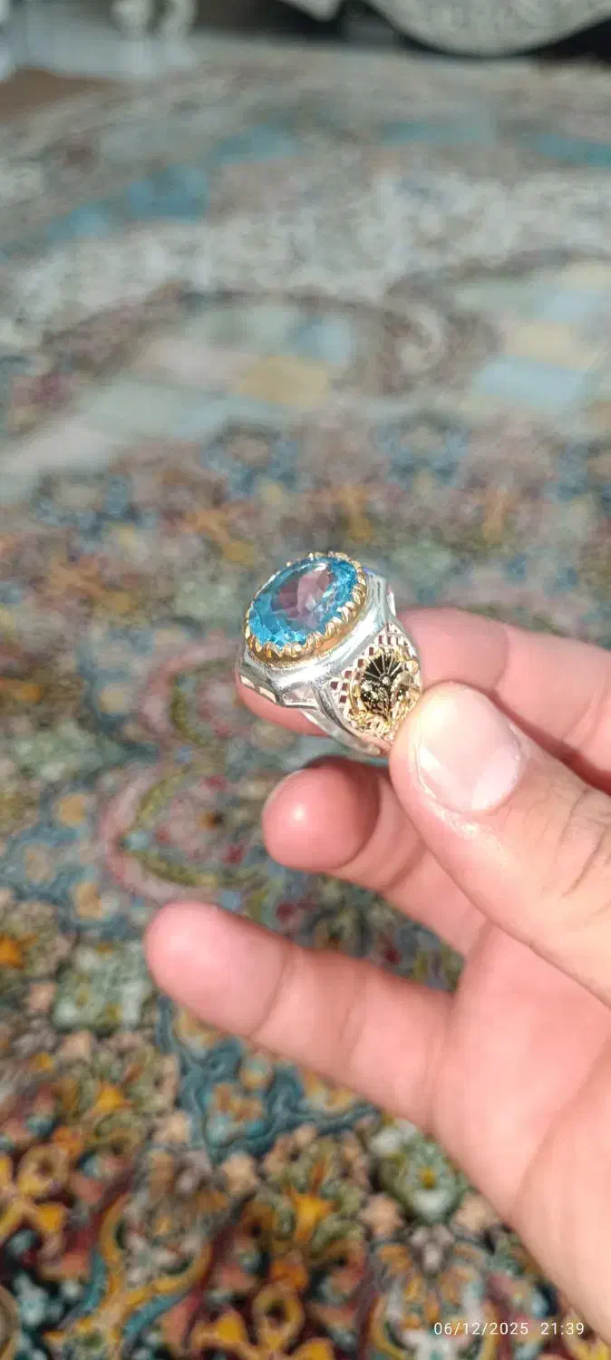 انگشتر توپاز|جواهرات|نظرآباد, رسالت|دیوار