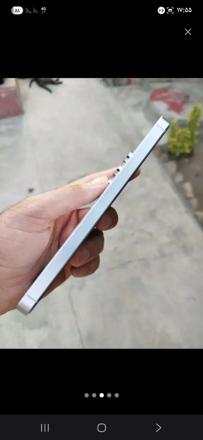 سامسونگ a55و256 معاوضه با ایفون|موبایل|گرمی, |دیوار