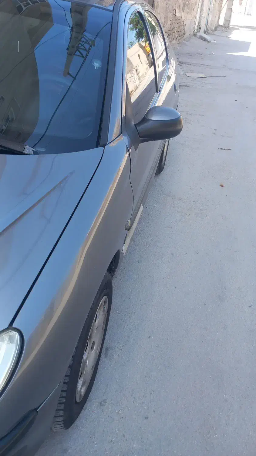 206وی هشت 91 بی رنگ حتی سپر،معاوضه با ساینا 1400|خودرو سواری و وانت|بوشهر, |دیوار