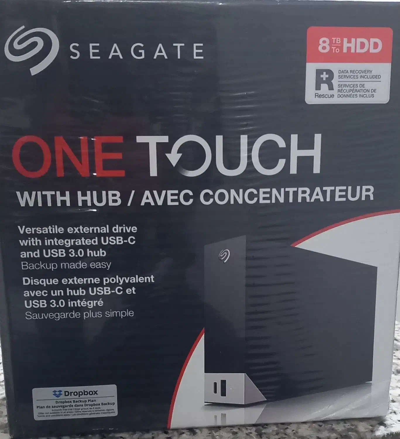 هارد اکسترنال سیگیت 8 ترابایت وان تاچ|قطعات و لوازم جانبی رایانه|کرج, گلستان|دیوار