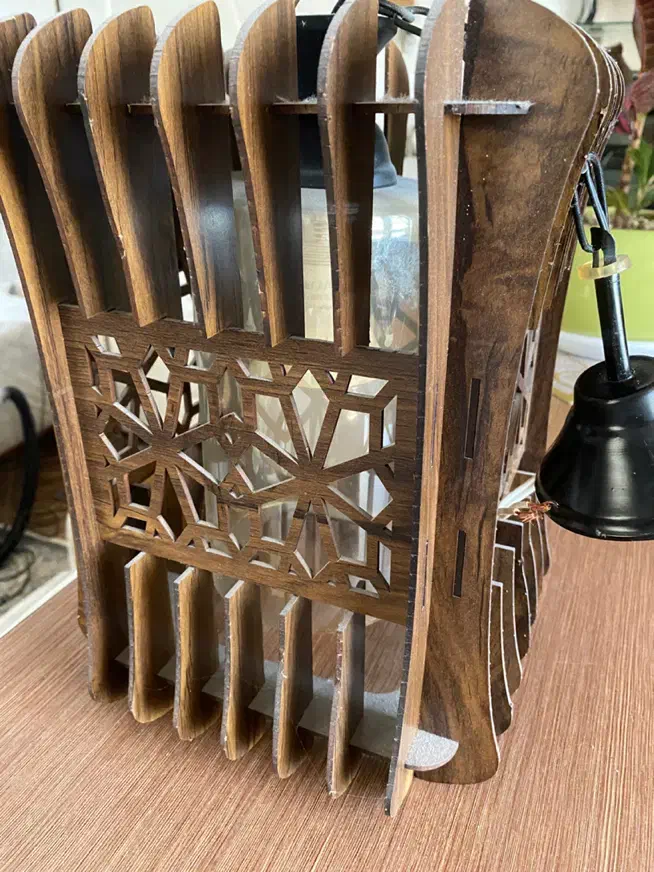 لوستر چوبی|لوستر و چراغ آویز|دامغان, |دیوار